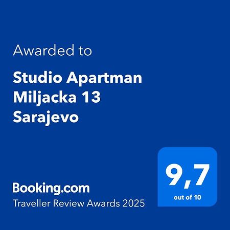 Studio Apartman Miljacka 13 Σαράγεβο Εξωτερικό φωτογραφία